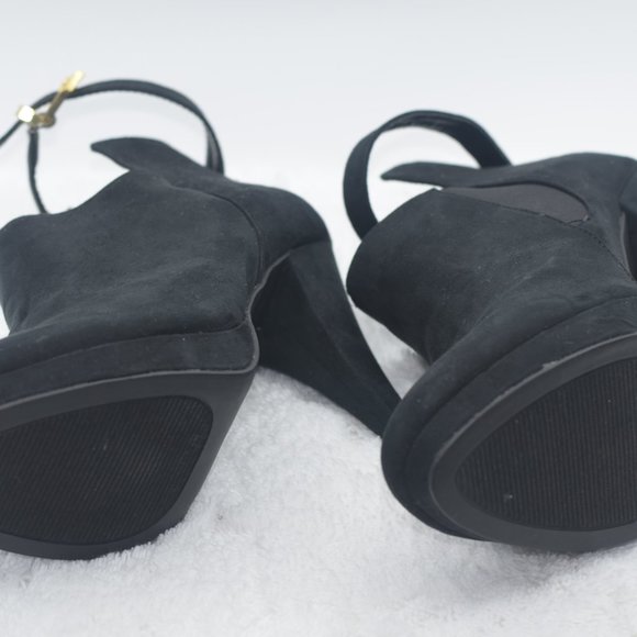 Diba Black Suede Platform Booties - Picture 5 of 5